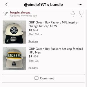 Lot of 4 hats total. Reserved